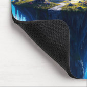 Drijvend Eiland Sakura Kunst Muismat (Hoek)