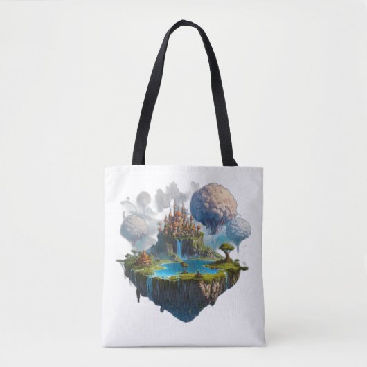 drijvend eiland tote bag (Voorkant)