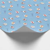 Drijvend in het Lazy River Pattern Cadeaupapier (Hoek)