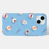 Drijvend in het Lazy River Pattern Case-Mate iPhone Case (Achterkant (horizontaal))