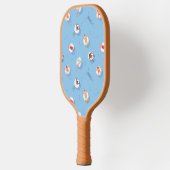 Drijvend in het Lazy River Pattern Pickleball Paddle (Links)