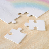Drijvend Kasteel Regenboog Wolken Fantasie Puzzel (Zijkant)