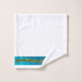 drijvend koolzaad bad handdoek (Wasdoekje)