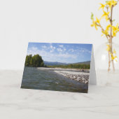 Drijvend langs de Snake River I Kaart (Gele Bloem)