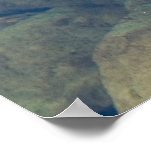 Drijvend leder poster (Hoek)