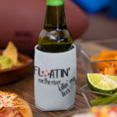 Drijvend op de rivier Grappige Tubing Zomer Blikjeskoeler