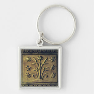 Drijvend plant, detailpaneel sleutelhanger