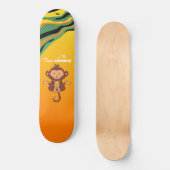 Drijvende aap - TrapMonkie Skateboard Deck (Voorkant)