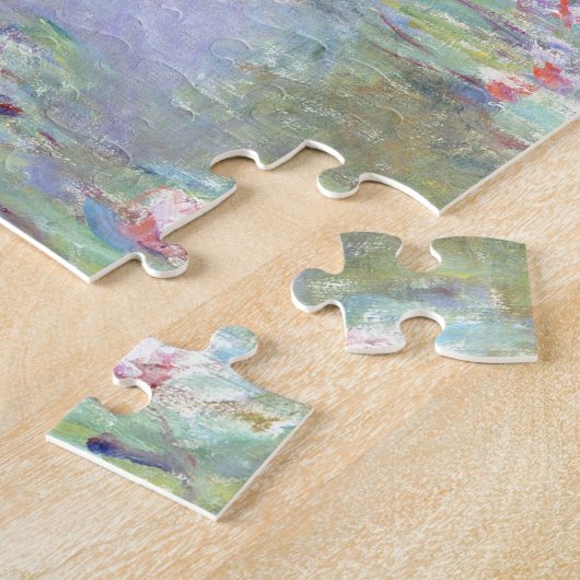 Drijvende Arches Giverny Monet Fine Art Legpuzzel (Zijkant)