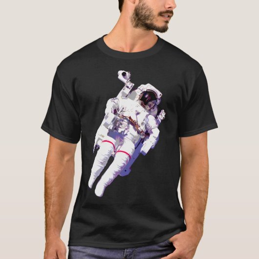 Drijvende astronaut t-shirt (Voorkant)