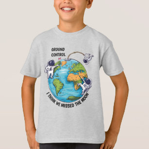 Drijvende astronauten t-shirt