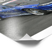 Drijvende auto foto afdruk (Hoek)