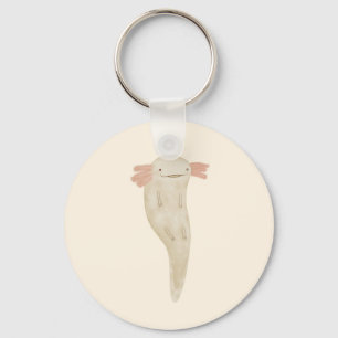 Drijvende Axolotl Sleutelhanger