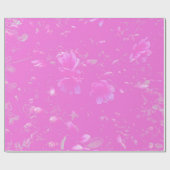 Drijvende Azalea Flowers Mauve Cadeaupapier (Vlak)