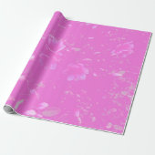 Drijvende Azalea Flowers Mauve Cadeaupapier (Uitgerold)