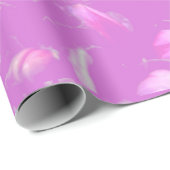 Drijvende Azalea Flowers Mauve Cadeaupapier (Rol Hoek)