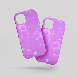 Drijvende Azaleas Mauve Paars Case-Mate iPhone Case