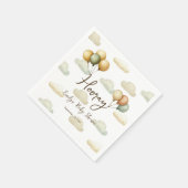 Drijvende ballonnen avonturen servet (Hoek)