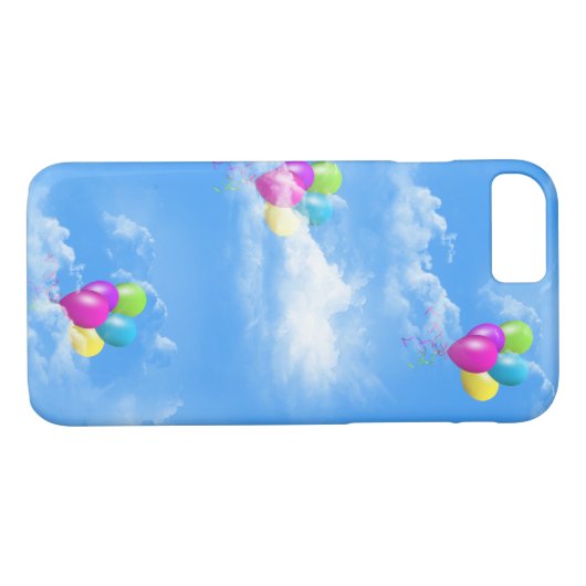 Drijvende ballonnen Case-Mate iPhone case (Achterkant (Horizontaal))