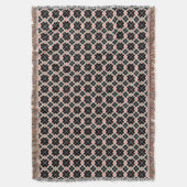 Drijvende beenmerg (Coral Mint Black White) Deken (Voorkant Verticaal)