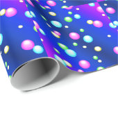 Drijvende bellen cadeaupapier (Rol Hoek)