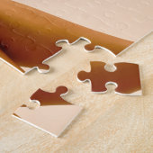 Drijvende benen van vrouwen met hoge rode spieren legpuzzel (Zijkant)