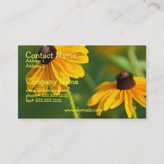 Drijvende Black Eyed Susan Visitekaartje