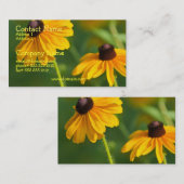 Drijvende Black Eyed Susan Visitekaartje (Voorkant / Achterkant)