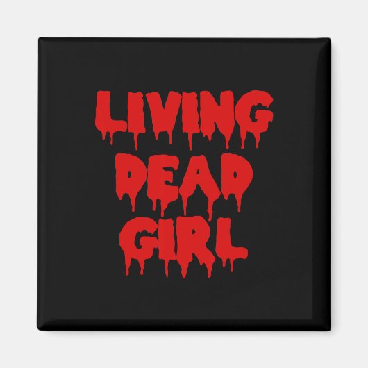 Drijvende bloedfilm Halloween Zombie Living Dead Magneet (Voorkant)