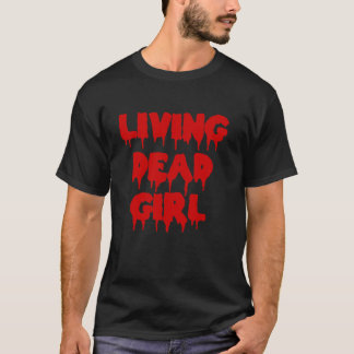 Drijvende bloedfilm Halloween Zombie Living Dead T-shirt