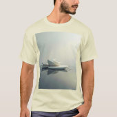 Drijvende bloemblaadjes van Stone Design T-shirt (Voorkant)
