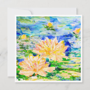 Drijvende bloemen