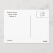 Drijvende bloemen... briefkaart (Achterkant)