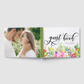 Drijvende bloemen Waterverf Gastenboek (Volledig)