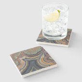 Drijvende buis alleen yx stenen onderzetter (Zijkant)