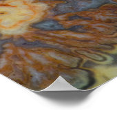 Drijvende buis Onyx Poster (Hoek)