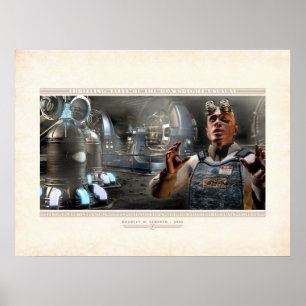 Drijvende buizen: Zeno's Machine Room (24x18 inch) Poster