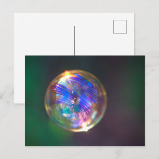 Drijvende bundelreflectie briefkaart (Voorkant / Achterkant)