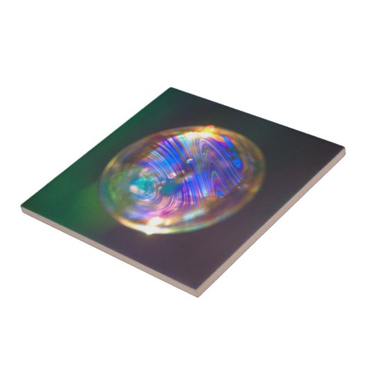 Drijvende bundelreflectie tegeltje (Zijkant)