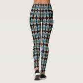 Drijvende Cactus Patroon Leggings (Achterkant)