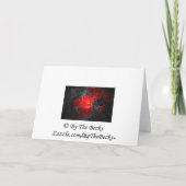 Drijvende cactus - vogeldagkaart kaart (Achterkant)