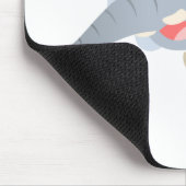 Drijvende Cartoon Elephant Mousepad Muismat (Hoek)