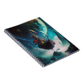 Drijvende Castle Ship Fantasy Art Notitieboek (Rechterzijde)