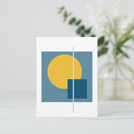 Drijvende Cirkel 4 Briefkaart (Staand voorkant)