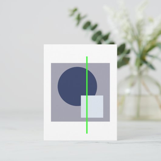 Drijvende Cirkel 4 Briefkaart (Staand voorkant)