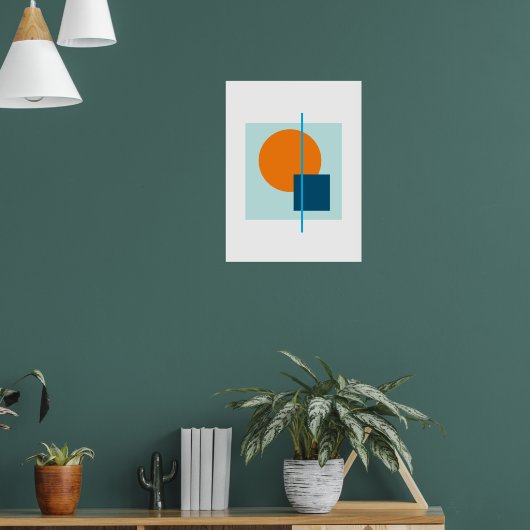 Drijvende Cirkel 4 Poster (Woonkamer 1)