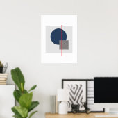 Drijvende Cirkel 4 Poster (Thuiskantoor)