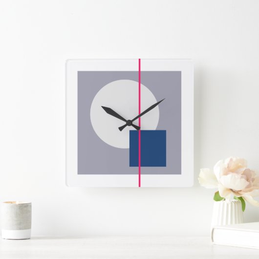 Drijvende Cirkel 4 Vierkante Klok (Huis)