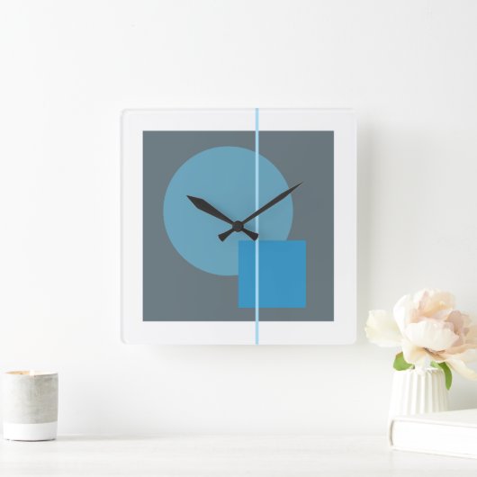 Drijvende Cirkel 4 Vierkante Klok (Huis)