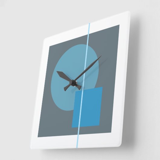 Drijvende Cirkel 4 Vierkante Klok (Hoek)